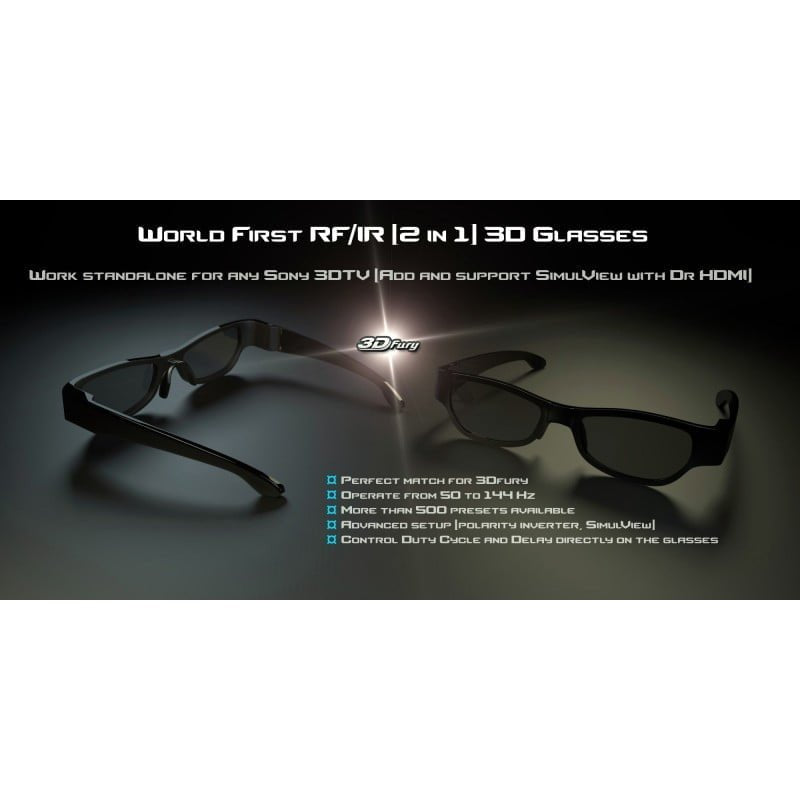 Lunettes 3D HDfury-102